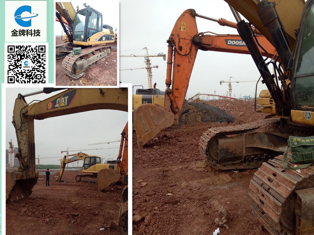 工程机械车辆定位设备安装图